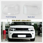 2X Headlight Clear Lens Cover Shell For Land Rover Range Rover Sport 2010-2013