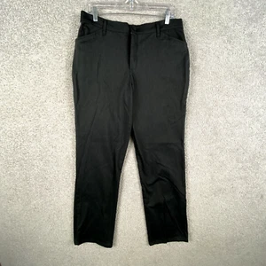 Lee Womens Dark Gray Casual Pants 12 Medium 34 x 31 All Day Pant Stretch - Picture 1 of 18