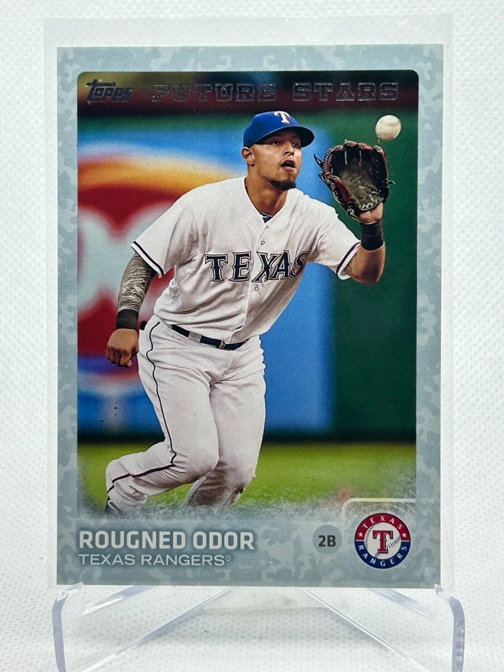 2015 Topps Rougned Odor #491 Texas Rangers SP - Image 1 of 2