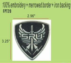 FLASHPOINT SRU T.V. PATCH SHOW TACTICAL - FPT20 - Foto 1 di 1