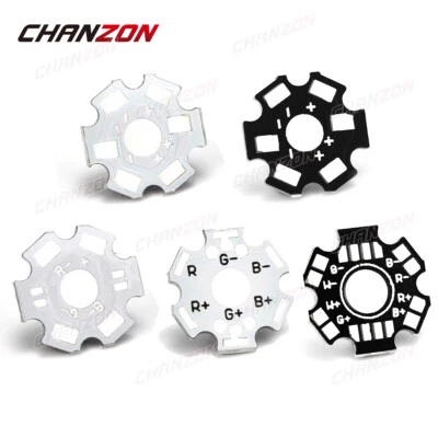 1W 3W 5W 20Mm Diy Star Led Chip Cob Aluminum Base Heatsink Rgb Rgbw Pcb Board - Image 1 of 4