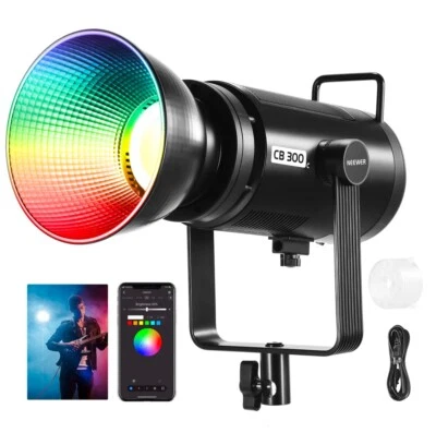 NEEWER CB300C 300W COB RGB LED Professional Video Light NEW - Image 1 of 4