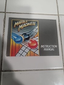 MARBLE MADNESS : (NES , 1988) = **INSTRUCTION MANUAL ONLY**