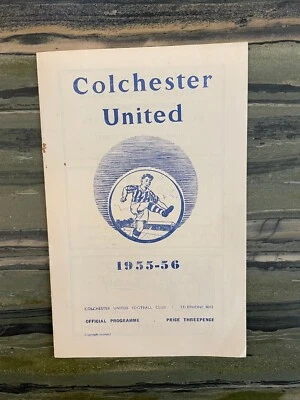 Colchester United v Watford, 3rd Division South 1955/56 - Image 1 of 3