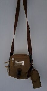 Vintage Fossil Crossbody Bag Canvas Technical Travel Inc Filofax Organiser 