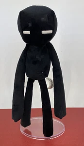 Jazwares Mojang 2014 ☆ MINECRAFT ☆ Black Enderman - 25cm Plush - Imagen 1 de 6
