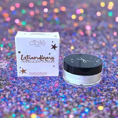 CIATÉ London Extraordinary Powder Loose Setting Powder Translucent 0.25oz NIB - Image 1 of 4