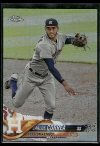2018 Topps #30 Carlos Correa Refractor - Picture 1 of 2