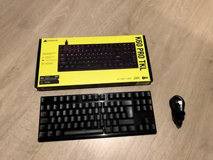 CORSAIR K60 RGB PRO TKL Mechanische Gaming-Tastatur - Deutsch - Bild 1 von 3