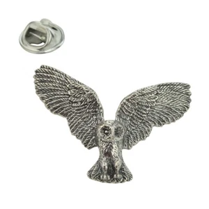 Owl Bird Pewter Lapel Pin Badge XWTP087 - Picture 1 of 1