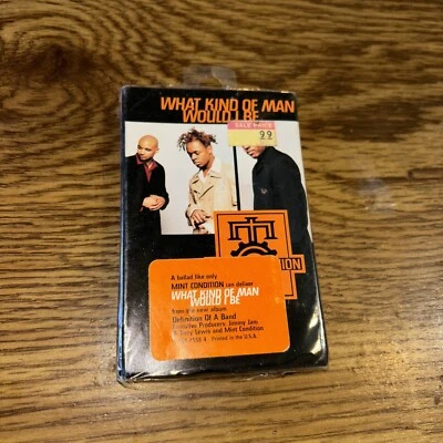 Mint Condition - What Kind of Man Would I Be, Cassette Single NEW 1996 EMI April - Image 1 of 3