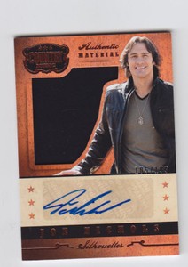 PANINI COUNTRY MUSIC MATERIAL SIGNATURE JOE NICHOLS /199 AUTO SILHOUETTES