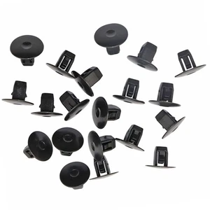 Parachoques delantero negro tipo empuje 20 piezas Fit 90682-SEA-003 Honda Civic CR-V - Imagen 1 de 6