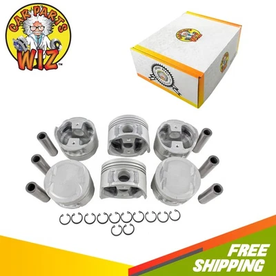 Engine Piston Set Fits 90-97 INFINITI Nissan 300ZX J30 3.0L VG30DE - Image 1 of 3