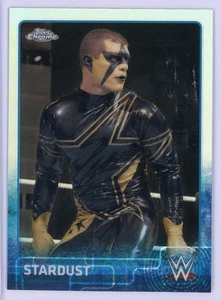 2015 Topps Chrome WWE 66 Stardust Refractor Cody Rhodes - Imagen 1 de 2