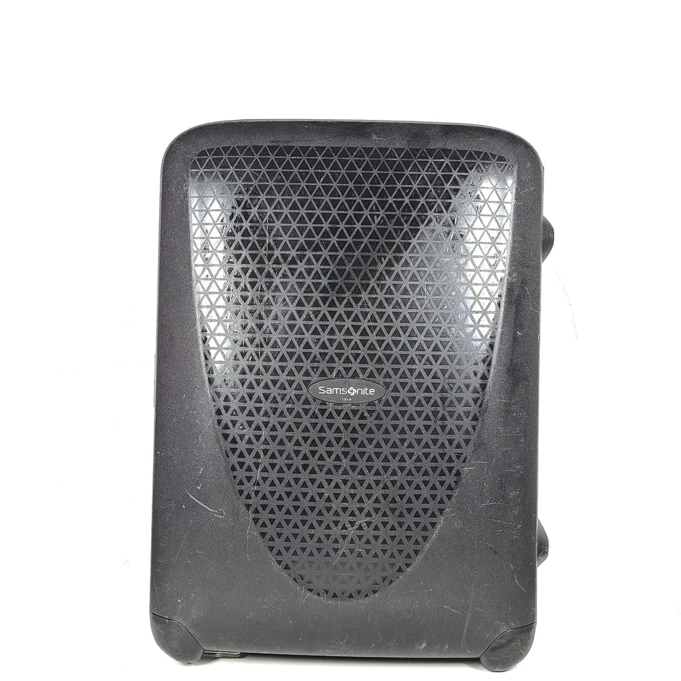 Samsonite 27" Termo Young Upright Two Wheel Hard Shell Suitcase Locking Black - Image 1 of 4