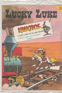 Lucky Luke kalkitos 3  Morris 1979 TBE - Imagen 1 de 2
