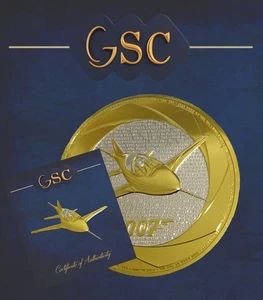 2025 James Bond 80’s Six Decades of 007 1oz Silver Bullion Gilded Edition - Bild 1 von 4