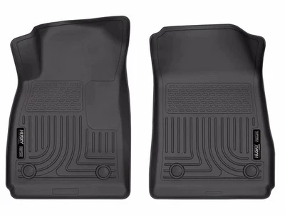 Husky Weatherbeater Floor Mats Fit 2014-2020 Chevy Impala Front Row 2pc Black Foto 1 de 4