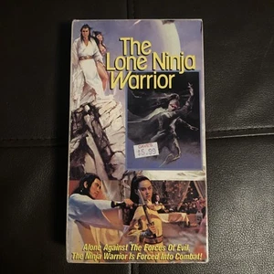 The Lone Ninja Warrior (VHS) SUPER RARE Martial Arts Movie - Free Shipping - Picture 1 of 4