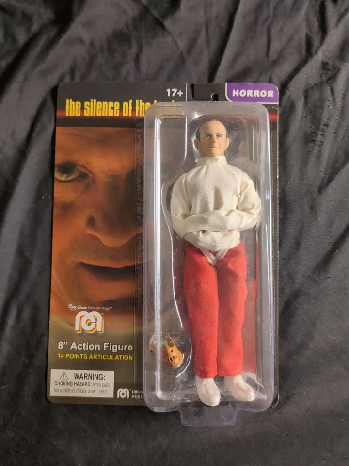 Mego Monsters Horror HANNIBAL LECTER Silence of the Lambs 8” Action Figure Red