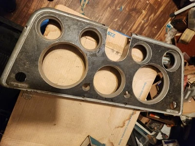 1967-1972 CHEVY GMC C10 C20 INSTRUMENT CLUSTER BEZEL PANEL OEM  - Image 1 of 4