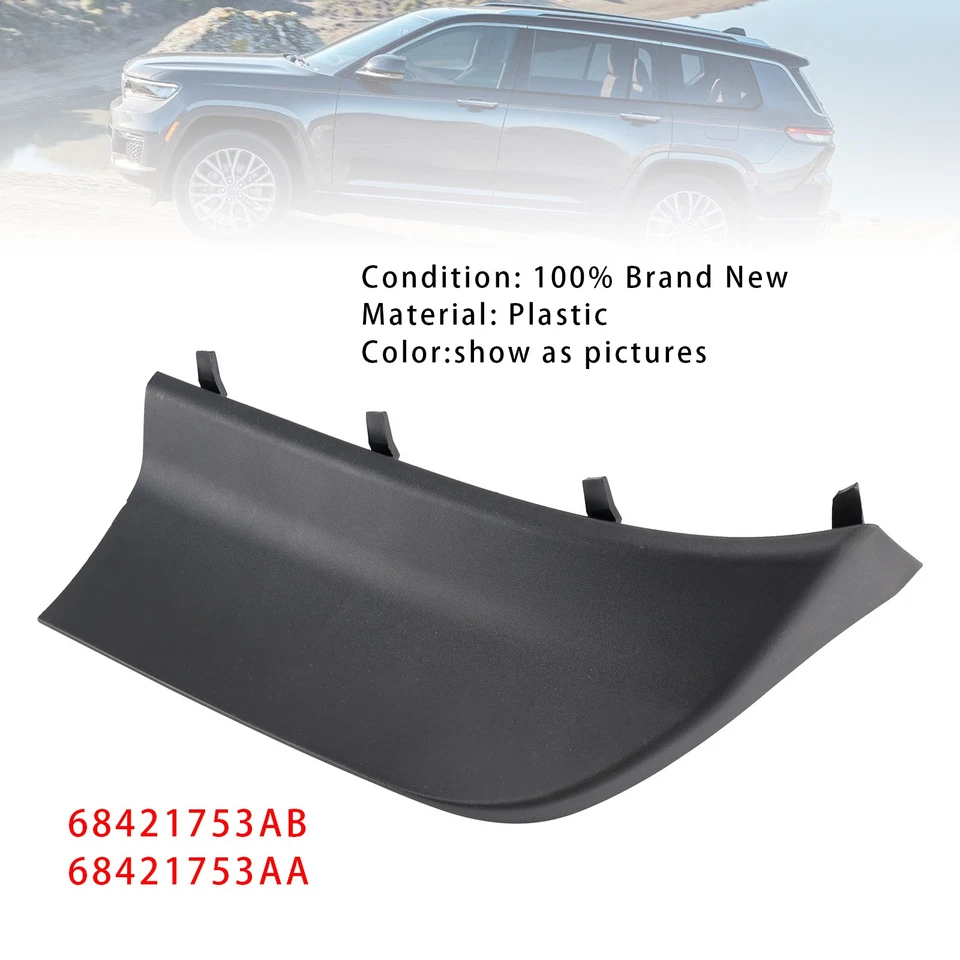 Front Left Fascia Spat 68421753AB For Jeep Grand Cherokee L 2021-2024🚙 Foto 1 de 4