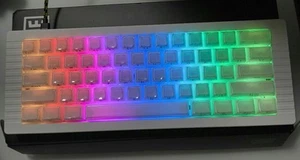 wooting 60he+ Customized Keyboard/Gateron Magnetic Jade Switch Used Tested - Picture 1 of 3