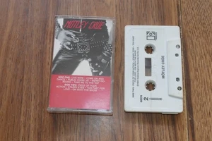 Motley Crue, 1982 Self Titled Cassette - Test Played - Foto 1 di 4
