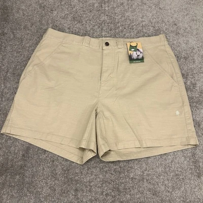 Royal Robbins Shorts Mens 40 Khaki UPF 35+ Outdoor Hiking Pockets Billy Goat II - Image 1 of 4