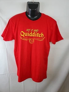 T-shirt rossa manica corta Hit It e Quidditch taglia M - Foto 1 di 6