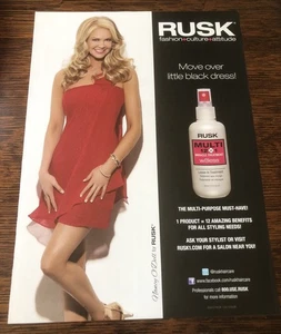 Nancy O'Dell for Rusk 2013 - Anuncio de revista de página completa - Imagen 1 de 1