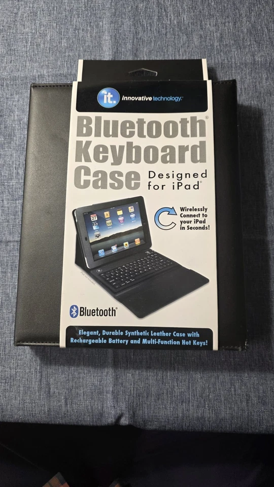 Innovative Technology Black Cover Sleeve w/ Keyboard Apple iPad , other tablets - Image 1 of 3