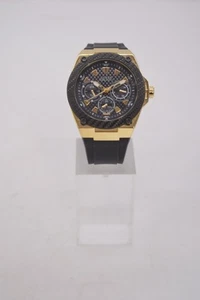Mens Guess Legacy W1049G5 Quartz Wristwatch Black - Picture 1 of 8