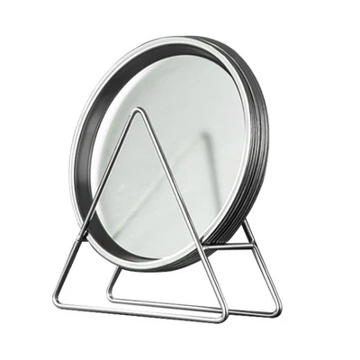  1 set di piastre in acciaio inox rotondo barbecue piastra multi-funzionale - Immagine 1 di 4