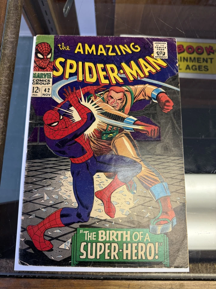 #1 - Amazing Spider-Man #42 1966 - 1st Mary Jane/Classic Fact It Tiger Panel - Image 1 of 1