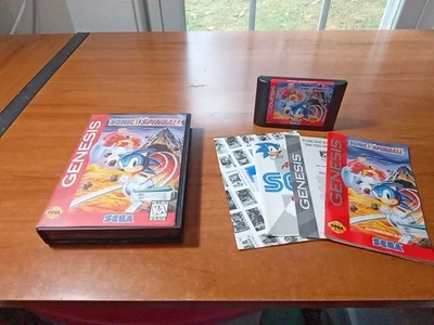 В коробке Sonic Spinball (Sega Genesis, 1993) Полный *ПРОТЕСТИРОВАН* - Изображение 1 из 4