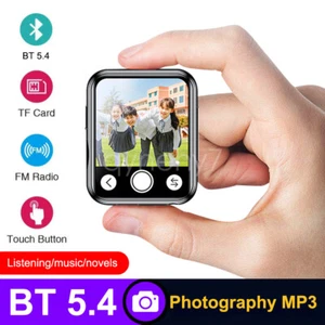 Soporte 128 GB Mini Bluetooth Reproductor MP3 MP4 FM Radio Grabadora Música con Cámara - Imagen 1 de 20