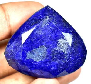 RARE 227.90 CT Natural HUGE Nigerian Blue Sapphire CERTIFIED* Pear Gemstone - Picture 1 of 7