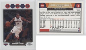 2008-09 Topps Chrome Joe Johnson #2