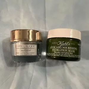 1-Estee Lauder DayWear Antioxidant Cream .5oz & 1-KIEHLS Avocado Nourishing Mask - Picture 1 of 7