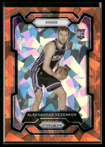 Aleksandar Vezenkov 2023-24 Panini Prizm Prizms Orange Ice #281 RC Kings - Picture 1 of 2