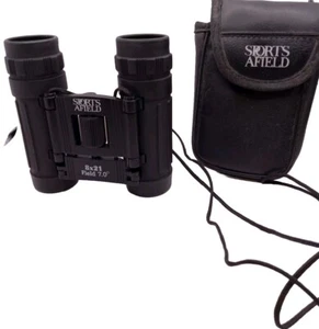 HUNTING SPORTS AFIELD 8x21 Field 7 BINOCULARS USED IN CASE Vintage - Picture 1 of 6