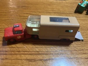 Matchbox King Size K-18 Lesney Ascot Stables Horse Truck & Trailer England - Picture 1 of 7