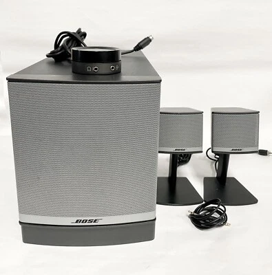Bose Companion 3 Series II Multimedia Speaker System and Subwoofer Fully Tested - Image 1 of 4