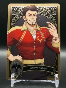 Tarjetas de Ashton Vargas de Disney Twisted Wonderland JCC japonés NIGHT RAVEN UNIVERSIDAD - Imagen 1 de 7