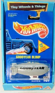 Hot Wheels Blue Card 1991 GoodYear Blimp GoodYear Collector 137 - Picture 1 of 7