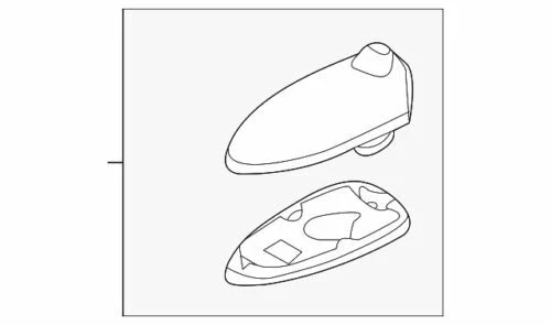 Conjunto de antena de techo original Kia 2010-2013 Soul sin navegación 96250-2K000 Foto 1 de 2