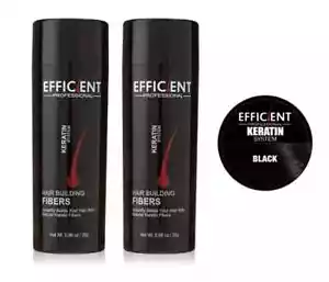 2 of Efficient Hair Loss Powder Concealer Thickening Fibers, Black 28g - Picture 1 of 5