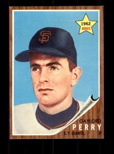 1962 Topps #199 Gaylord Perry Rookie Card NM - Picture 1 of 2